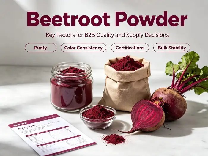 Finding the Right Beetroot Powder Wholesaler
